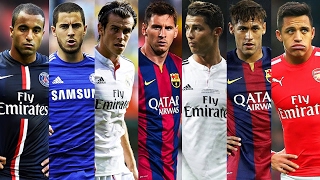 Best Football Skills Mix 2015 ● Ronaldo ● Messi ● Neymar ● Bale ● Hazard ● Sanchez ● Moura ● HD