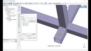 SimSolid 2023: Natural Frequency analysis for Rack System
