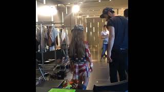 Kristina Pimenova Backstage, Dsquared2, Instagram #13