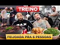 DESAFIO DA FEIJOADA COM JÚLIO BALESTRIN!! | + TREINO