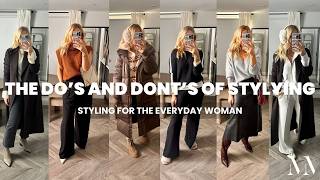 Do's & Dont's for looking stylish with Personal Stylist, Melissa Murrell. Styling The Everyday Woman