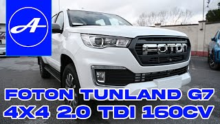 PRomo  FOTON TUNLAND G7 4X4 2.0 TDI 162CV  #pisa #fuoristrada #cina