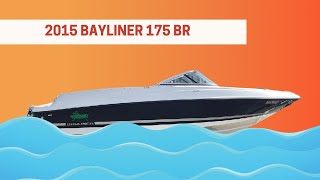 2015 Bayliner 175 BR [Drone Overview]