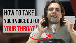 How to stop singing from your THROAT?