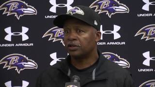 Ravens' Jim Caldwell speaks on progression