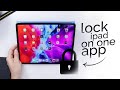 How to Lock iPad in One App (tutorial)