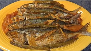 ganito pala ang masarap na luto ng mackerel fish! Adobong mackerel fish