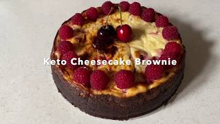 Keto Cheesecake Brownie