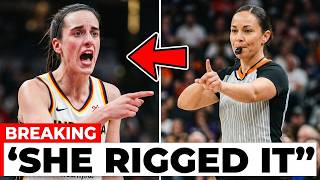 Referee Caught Sabotaging Caitlin Clark This Changes Everything