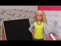 SCHOOL ! Elsa & Anna toddlers – Singing - Alphabet - Math problems - teacher Barbie
