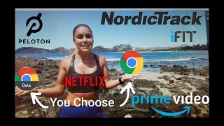 NordicTrack X22i Software Upgrade to Replace Older Web Browser with new version