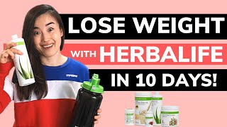 Losing Weight with HERBALIFE in 10 Days | What I Eat in A Day