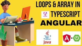 Angular and Java Spring Boot E-Commerce Website - Part 3 (Loops and Array In Typescript)