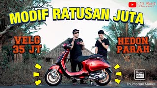 HARGA OUTFIT VESPA HEDON DI BALI  !!!!! | JIK WAH CHANNEL