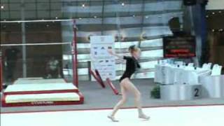 Yulia Lozhecko 2003 European Youth Olympic Festival Floor