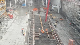 Stuttgart 21: Betonage Bahnsteig im BA15  | 30.01.2020|