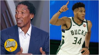 Scottie Pippen reveals how he would defend Giannis’ spin-move dunk | The Jump