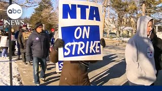 Thousands of kids out of school amid Newton teacher strike