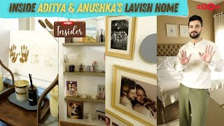 Full HOUSE TOUR of Aditya Seal \u0026 Anushka Ranjan | Artistic décor to rooms | Home Tour | Zoom Insider