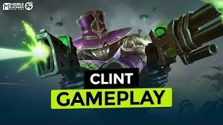 GAMEPLAY CLINT MOBILE LEGEND 2024! DMG SAKIT PAKE BANGET!