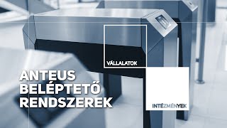 Anteus beléptető rendszerek összefoglaló