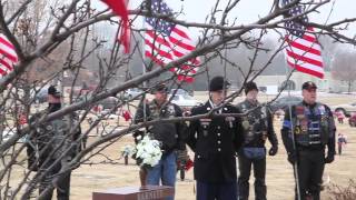 Military honors for homeless veteran