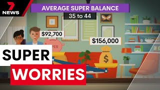 New research shows superannuation savings are falling short  | 7 News Australia