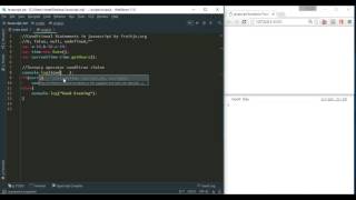 Ternary Operator in JavaScript: JavaScript Tutorials #13
