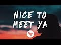 Download Meghan Trainor Nice To Meet Ya feat Nicki Minaj mp3
