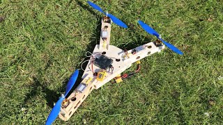 Experimental Tricopter with tilting front motor.