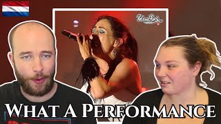 750,000 FANS?! | Within Temptation live at Woodstock Festival Poland 2015 - Iron | Reaction