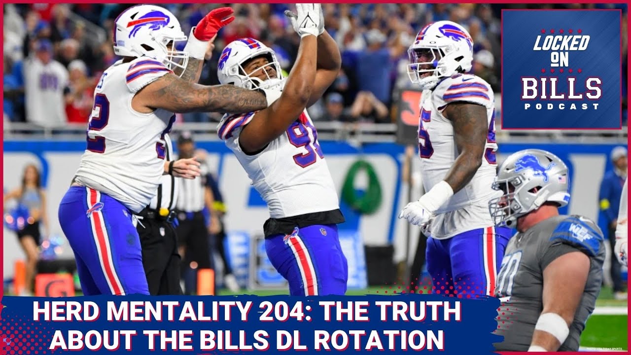 The Truth About The Buffalo Bills Defensive Line Rotation - YouTube