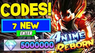 New Codes All Working Codes For Anime Reborn In April 2025 Roblox Anime ...