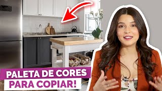 COMBINAÇÕES DE CORES CERTEIRAS PARA COZINHA | #DicaDaPâ