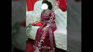 Robe kabyle broderie moderne 2018