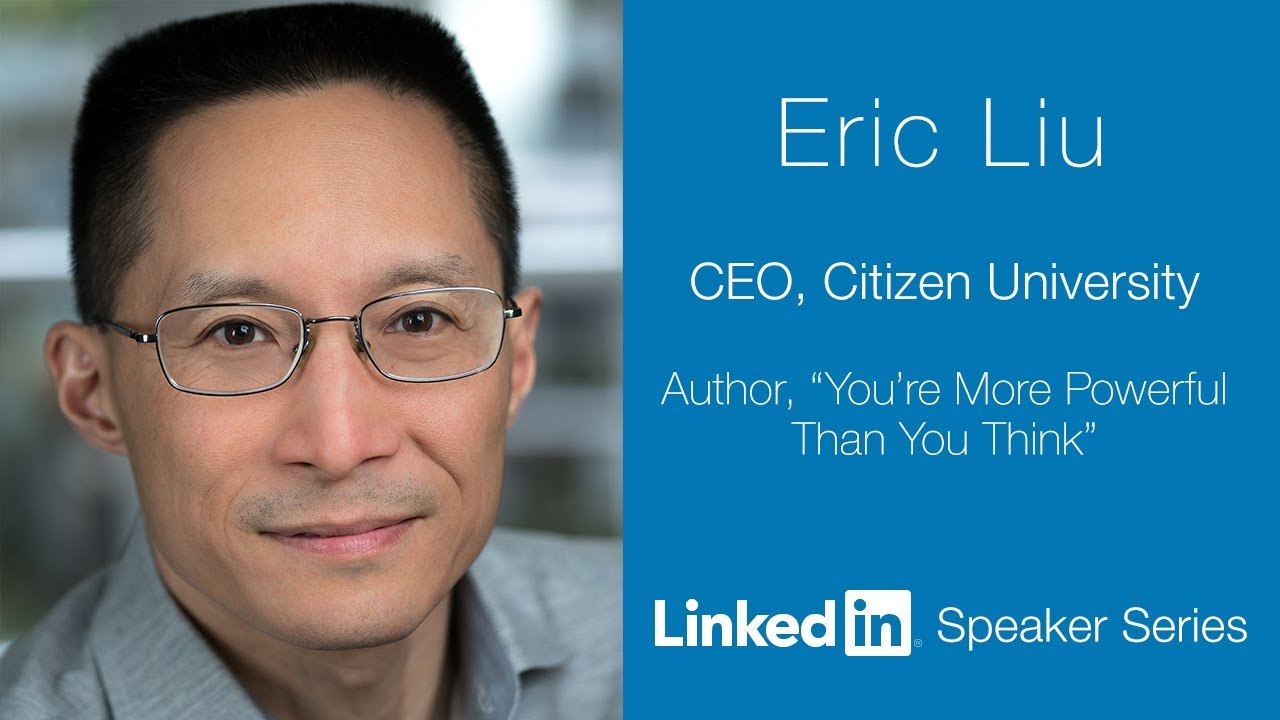 Linkedin Speaker Series Eric Liu Youtube