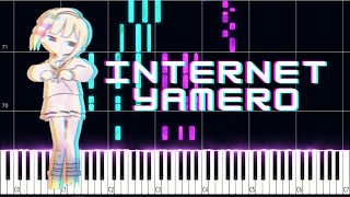 INTERNET YAMERO | Aiobahn feat. KOTOKO PIANO TUTORIAL (Sheet in the description)#internetyamero