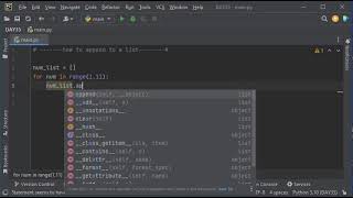 How to append in Python using Pycharm