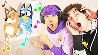 LANKYBOX Found BLUEY In REAL LIFE?! (We Play BLUEY THE VIDEO GAME With BLUEY?!)