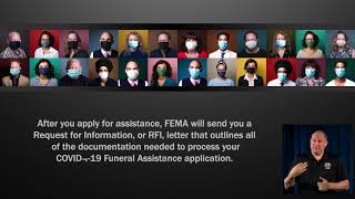 ASL #FEMA: Providing Financial Assistance for COVID-19 Related Funeral Expenses
