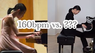 I tried playing Chopin Etude Op. 10 No. 2 at nearly 200 bpm… 🫣 | Sophia Liu