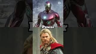 Iron Man vs Thor #marvel #mcu #avengers #ironman #thor