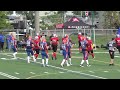 qbfl bantam northshore lions vs lakeshore cougars 2023