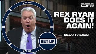 SNEAKY HEMBO! Rex Ryan does it again! 🤣 | Get Up