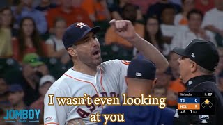 Justin Verlander gets ejected in the middle of the inning, a breakdown