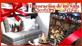 #como decorar la sala #ideas para✨🎄 navidad ASÍ DECORE MI SALA ✨🎄⛄