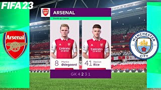 FIFA 23 | Arsenal vs Manchester City ft Declan Rice - Premier League 2023/24 - PS5 Gameplay