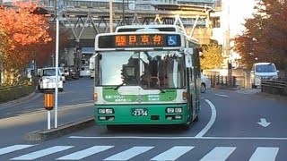 2020.11.14 高槻市営バス 日野 PKG-KV234L2 西工96MC BⅡノンステップバス 大阪200か23-53 (芝生営所属)、大阪200か23-56  (緑が丘営所属) JR高槻駅周辺