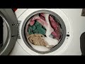 Washing towels in secret mode on washing machine Lg