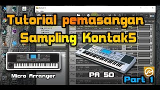 Tutorial Instalasi Sampling Kontak5 untuk Korg Micro Arranger dan Pa50 #Part 1